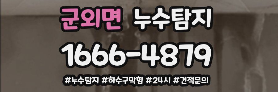 누수닥터 누수탐지