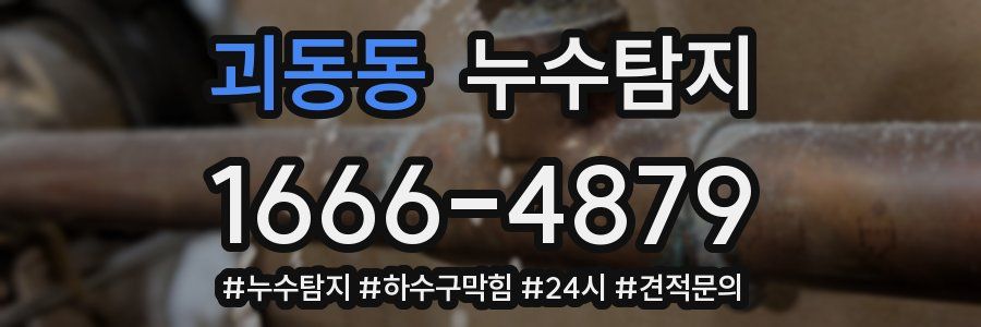 누수닥터 누수탐지