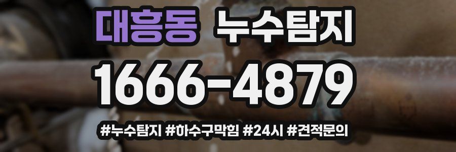 누수닥터 누수탐지