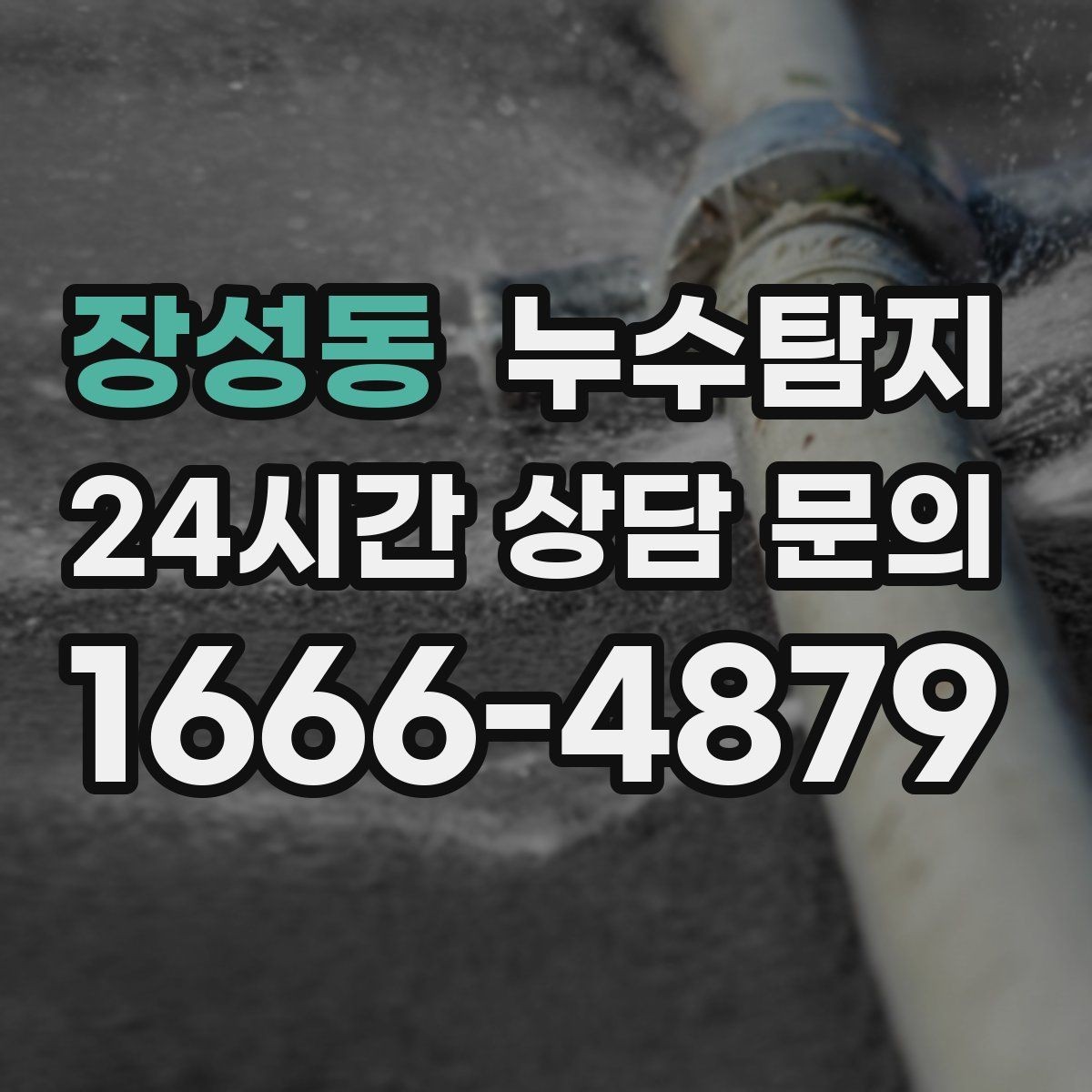 장성동 누수탐지 하자 보증 기간 안에 끝낸 복구