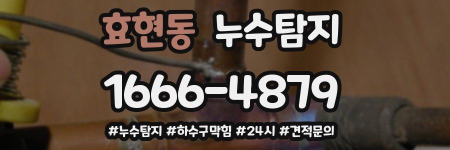 누수닥터 누수탐지