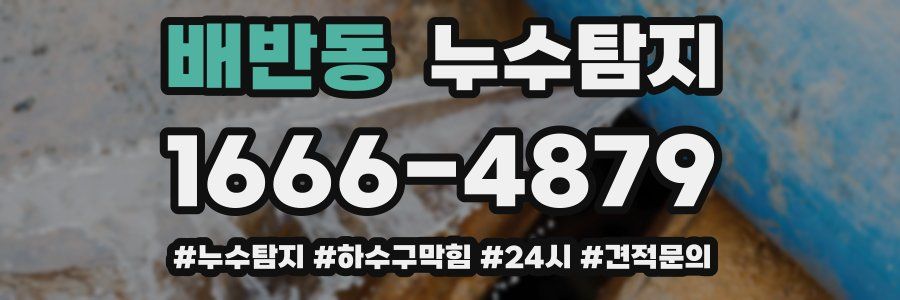 누수닥터 누수탐지