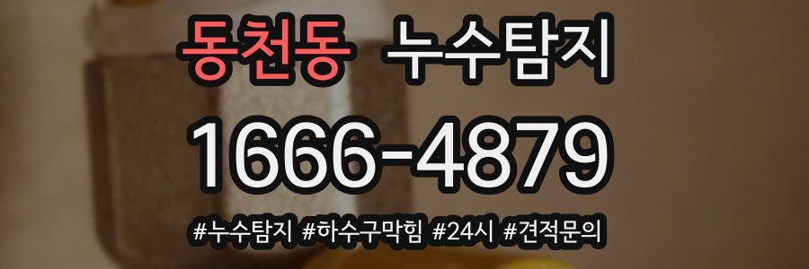 누수닥터 누수탐지