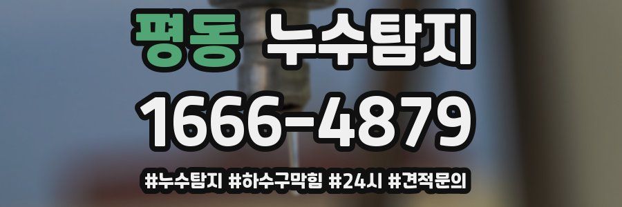 누수닥터 누수탐지