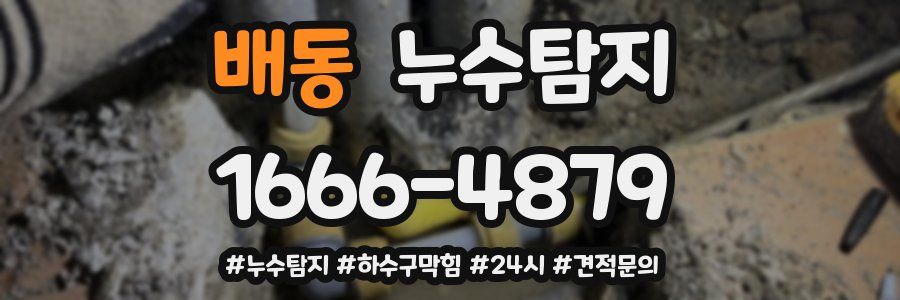 누수닥터 누수탐지