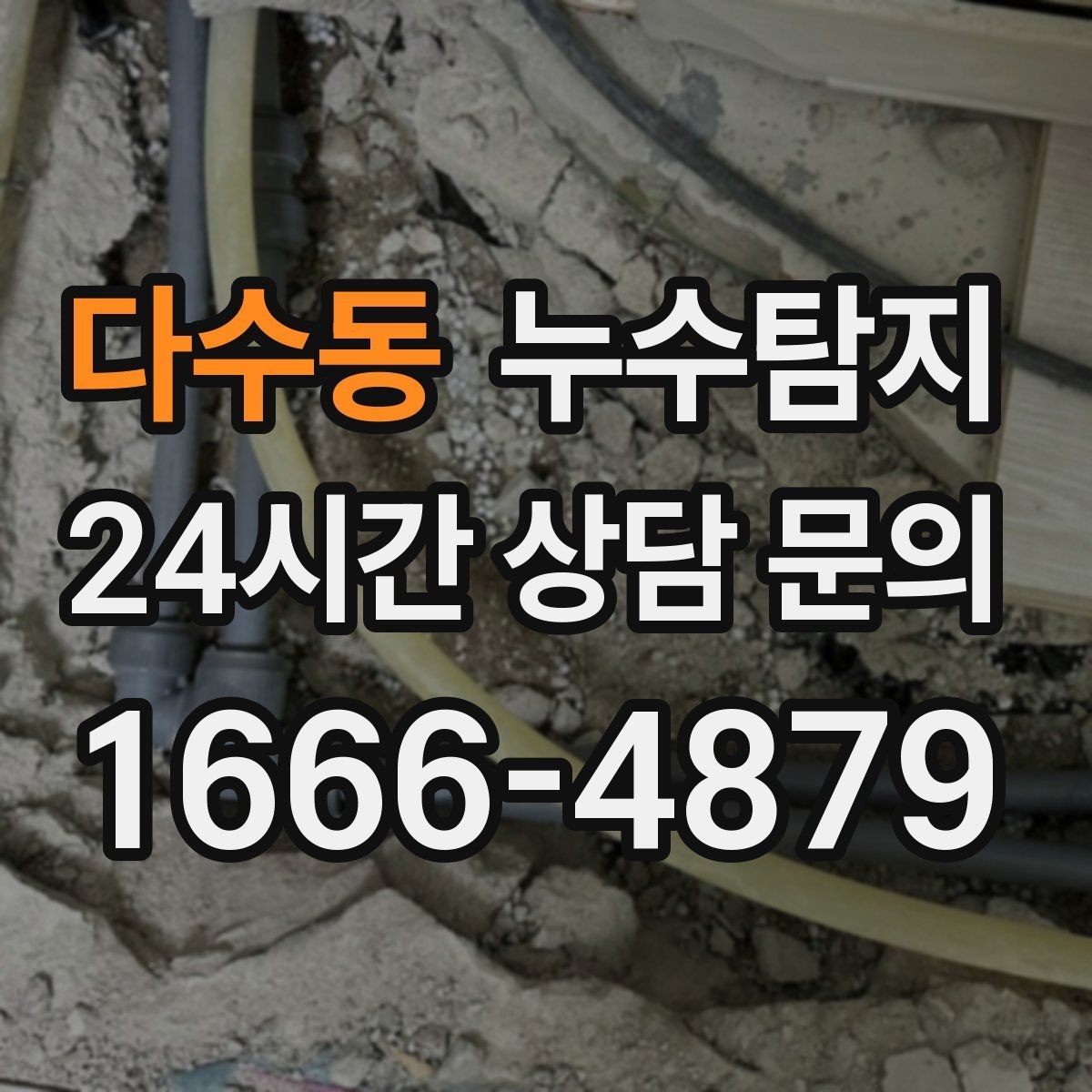 다수동 누수탐지 전문가와 동행한 하루의 기록