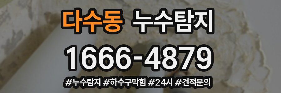 누수닥터 누수탐지