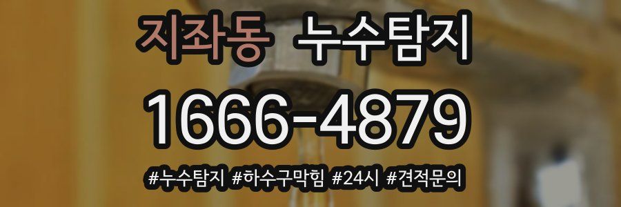 누수닥터 누수탐지
