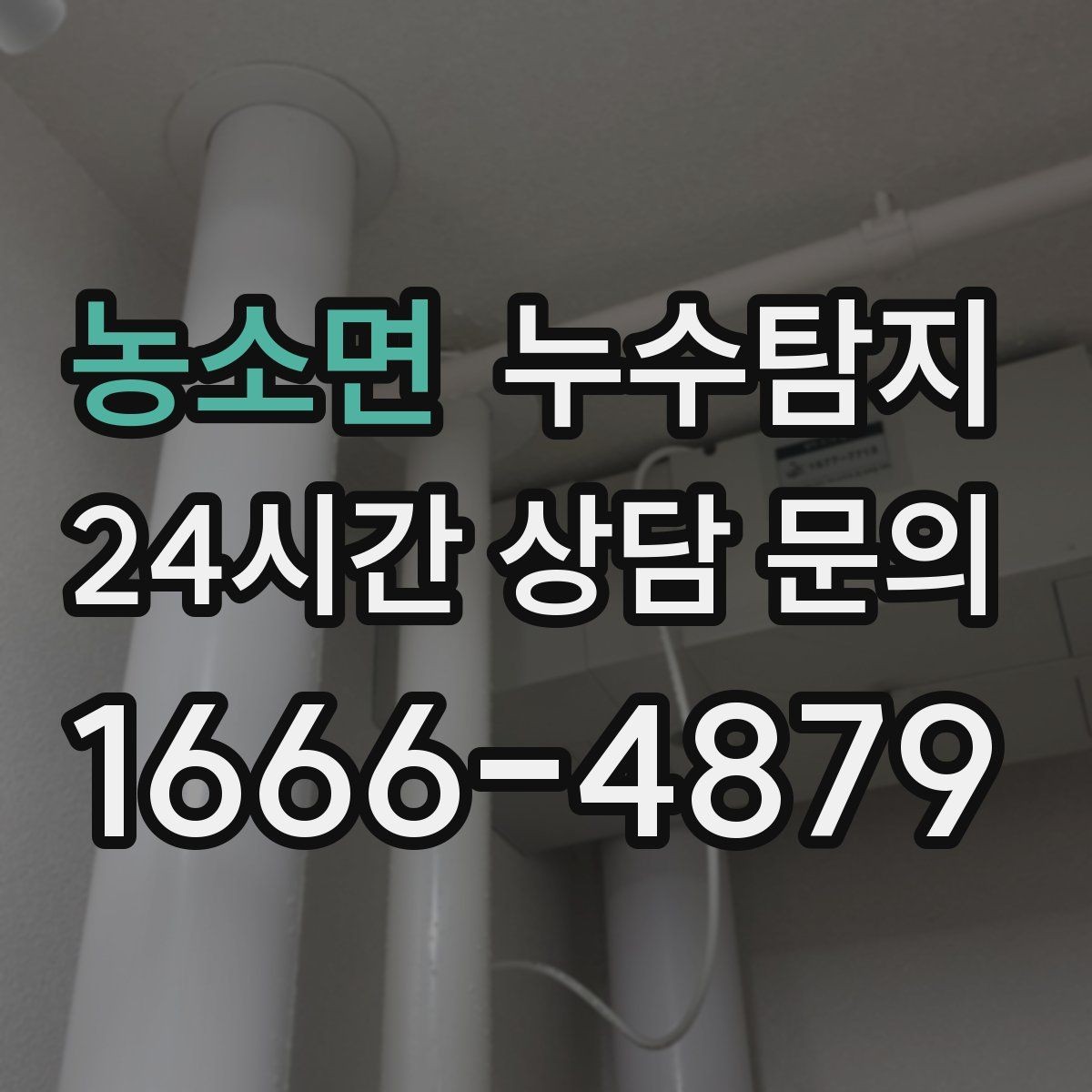 농소면 누수탐지 비용 가격 요금과 견적이 궁금하시다면