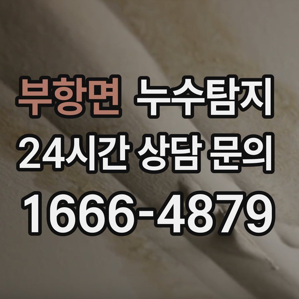 부항면 누수탐지 타일 속 누수까지 꼼꼼히