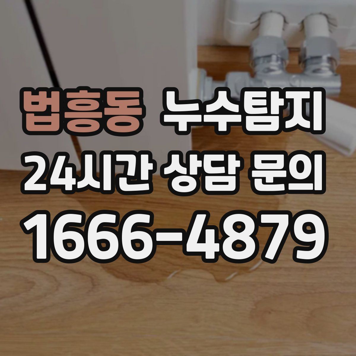 법흥동 누수탐지 내시경으로 본 배관 내부 기록