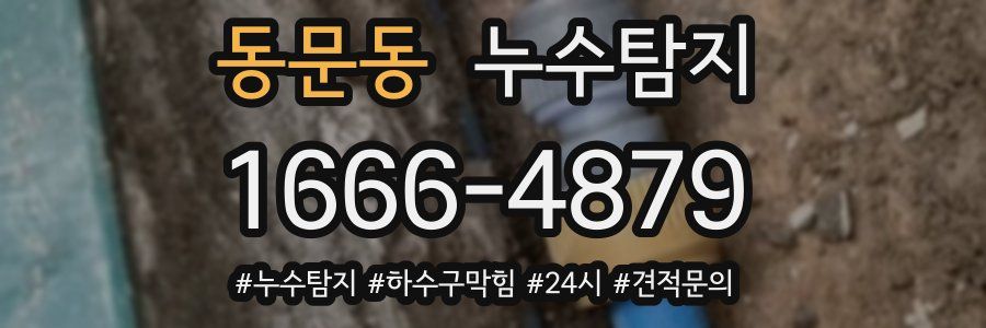 누수닥터 누수탐지