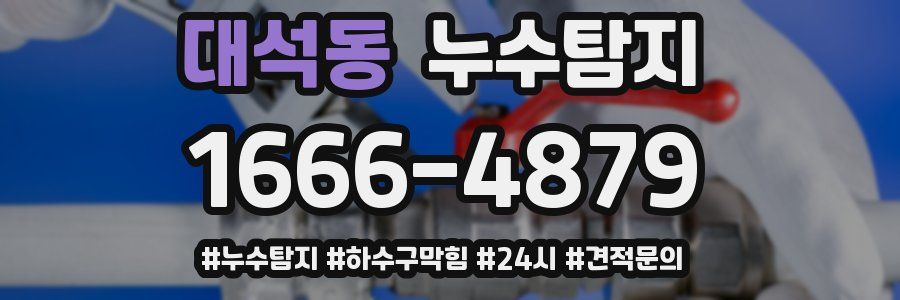 누수닥터 누수탐지