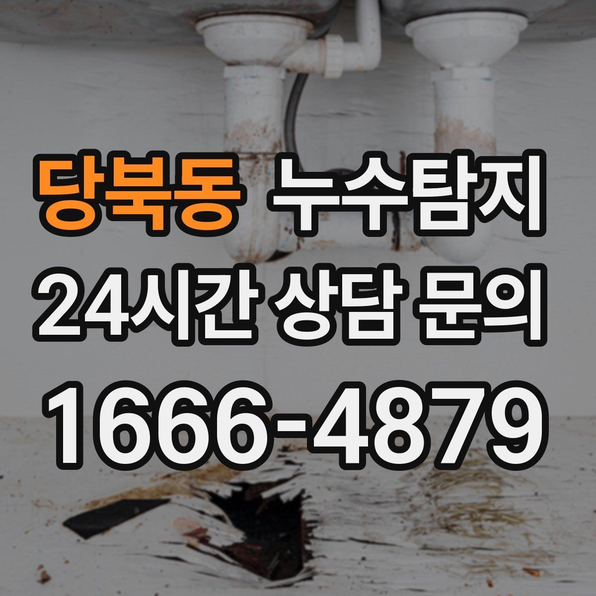 당북동 누수탐지 이사 전 하자 사전 점검