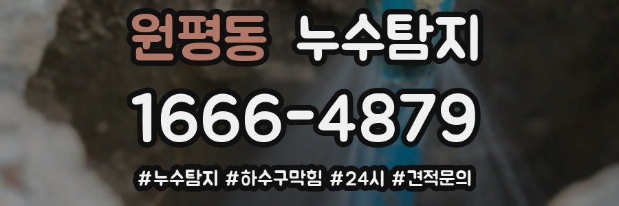 누수닥터 누수탐지