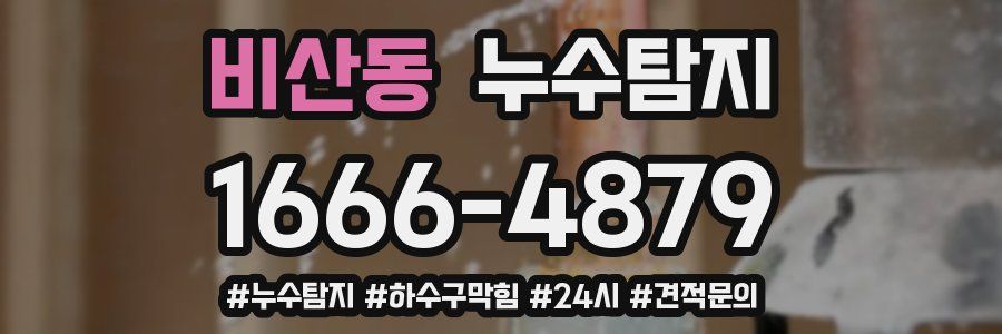 누수닥터 누수탐지