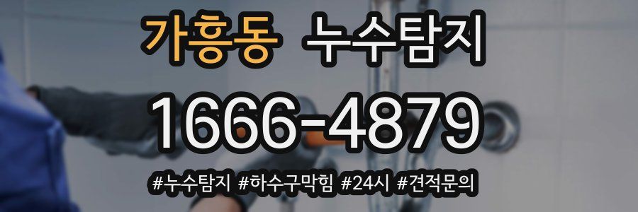 누수닥터 누수탐지