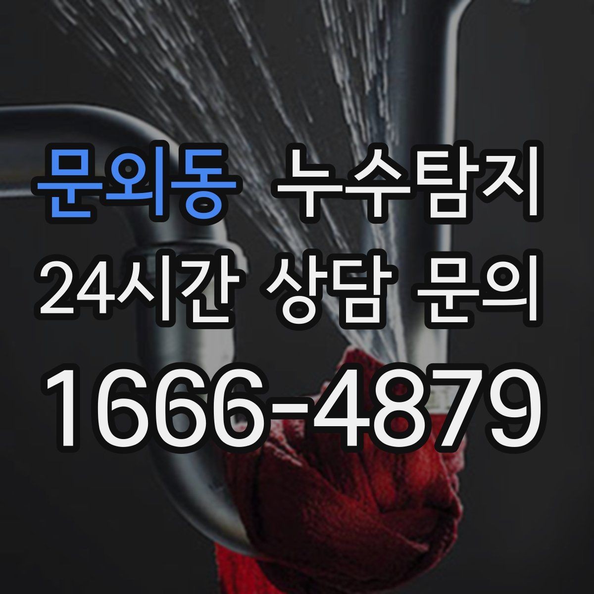 문외동 누수탐지 빠른 대처가 비용을 줄인 사례