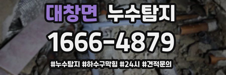 누수닥터 누수탐지