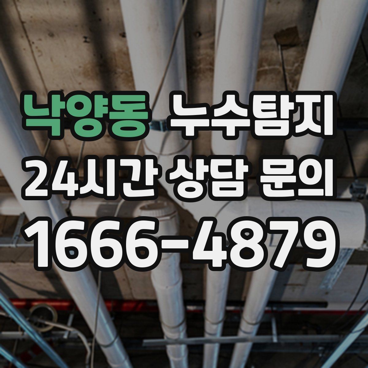 낙양동 누수탐지 보이지 않는 누수도 정확하게