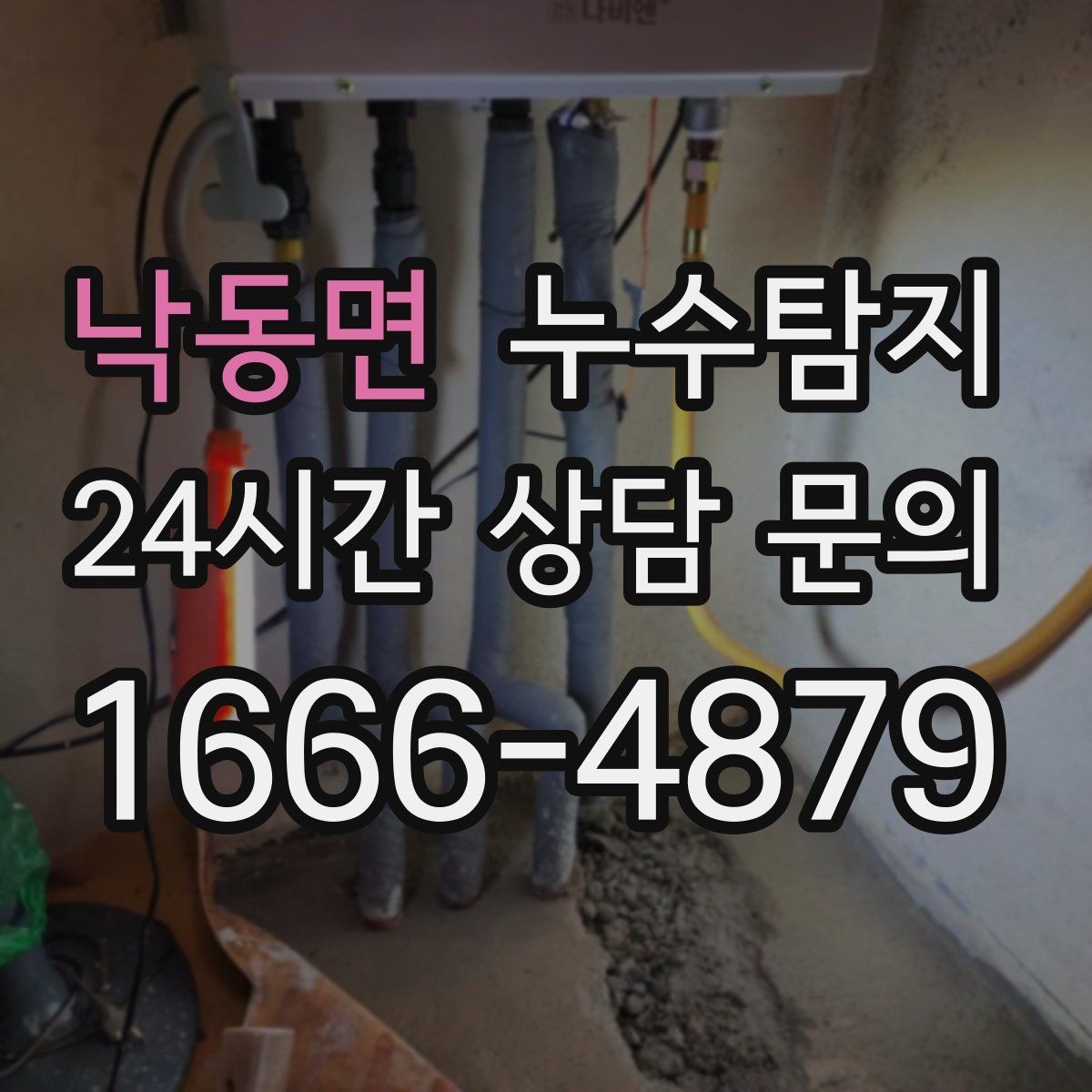 낙동면 누수탐지 전문 진단 서비스