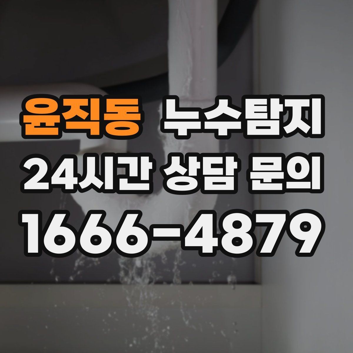 윤직동 누수탐지 옥상 우수 유입 차단