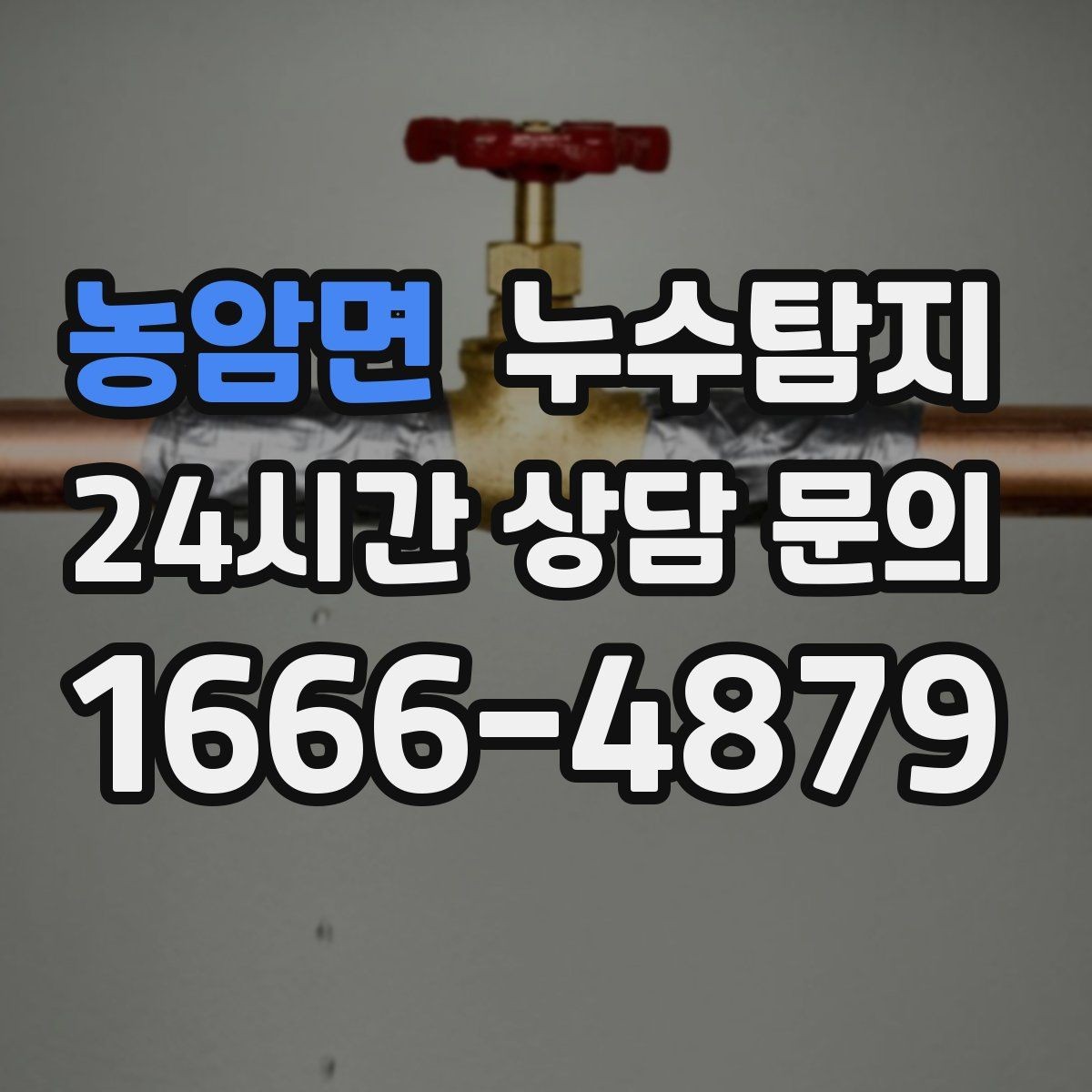 농암면 누수탐지 작은 징후 하나도 놓치지 않는 정밀 진단