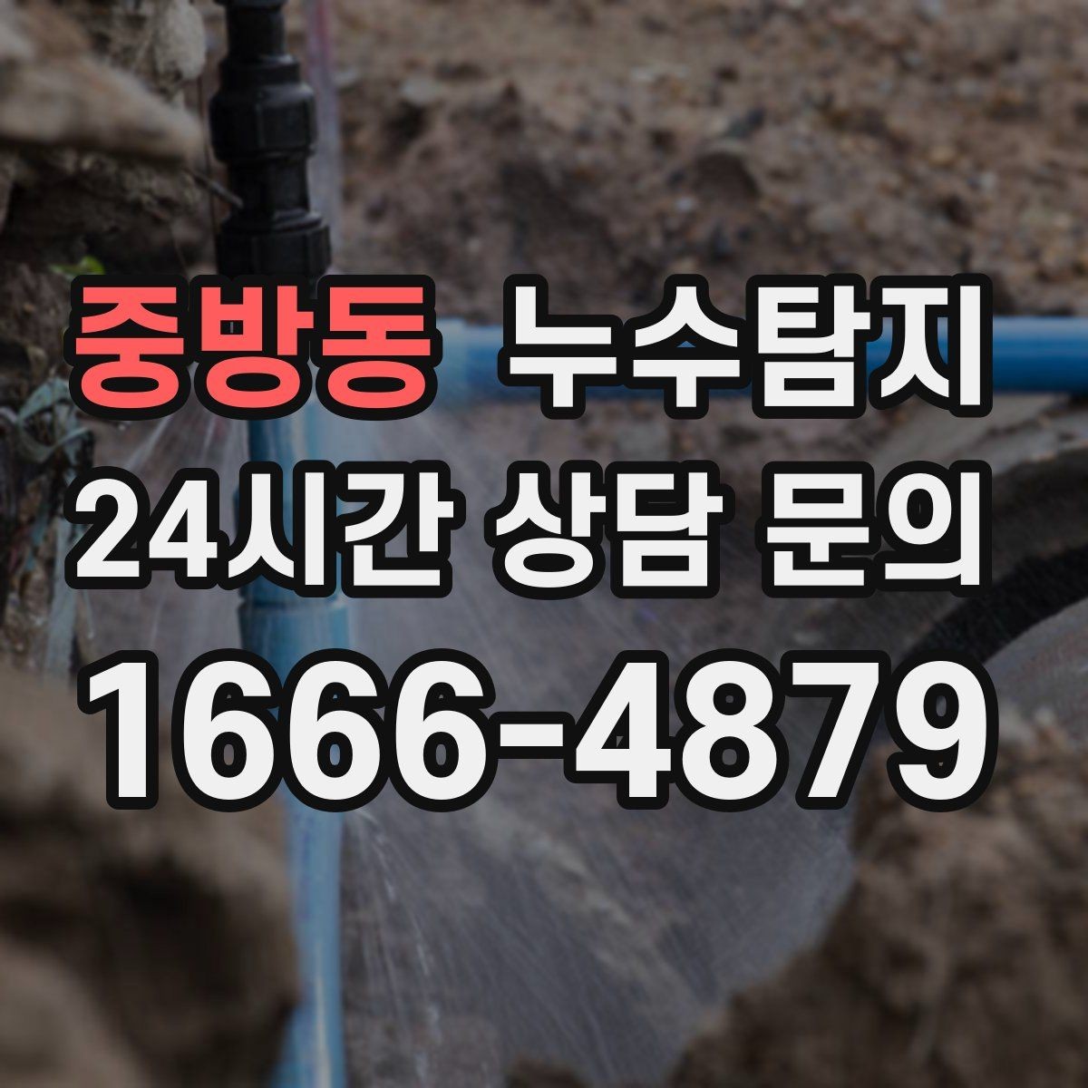 중방동 누수탐지 반지하 습기 문제 해결기