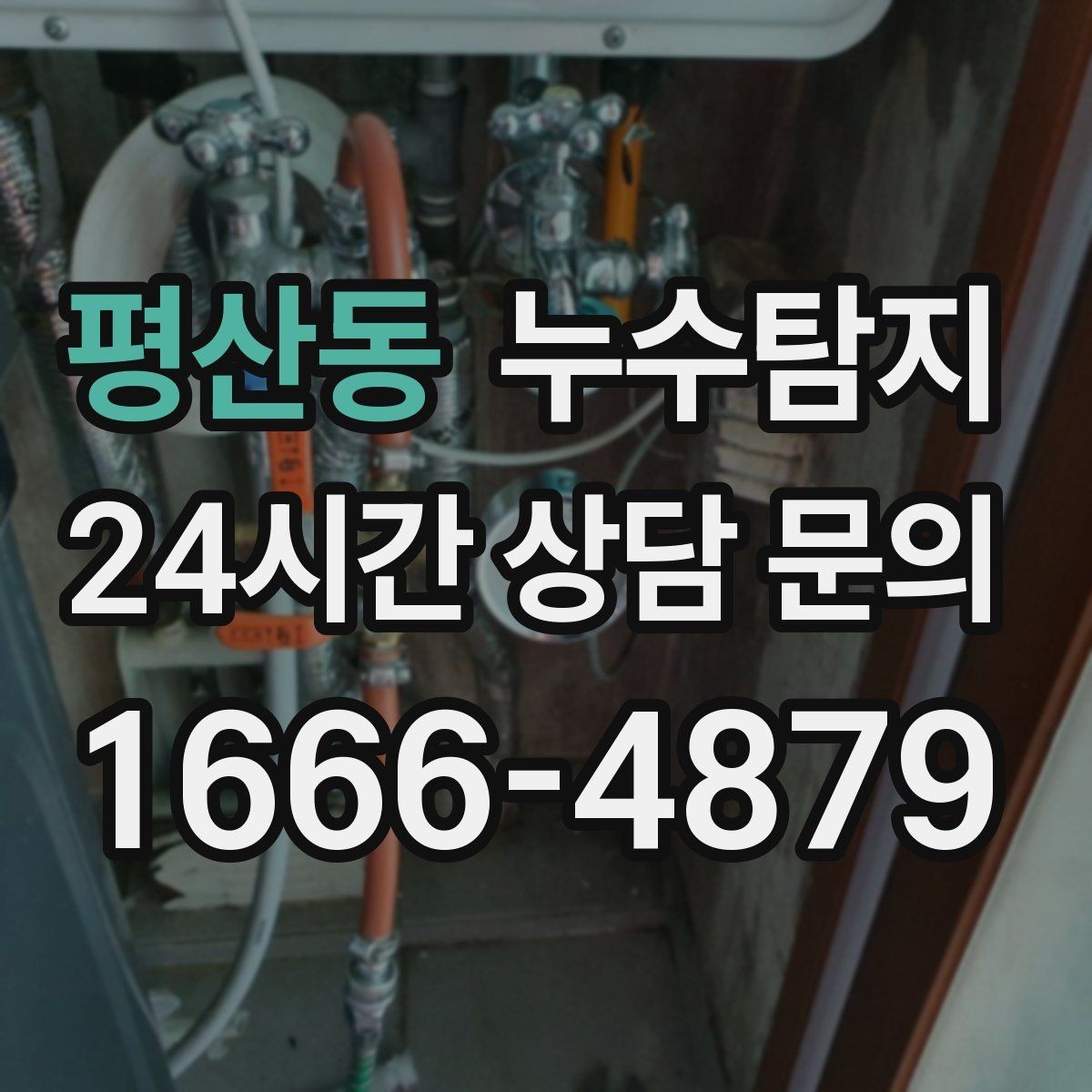 평산동 누수탐지 타일 속 누수까지 꼼꼼히
