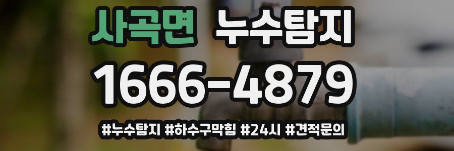 누수닥터 누수탐지