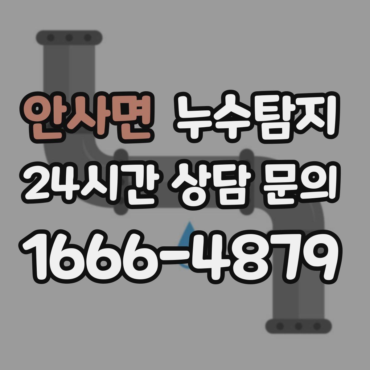 안사면 누수탐지 사전 점검으로 일정 지킨 이야기