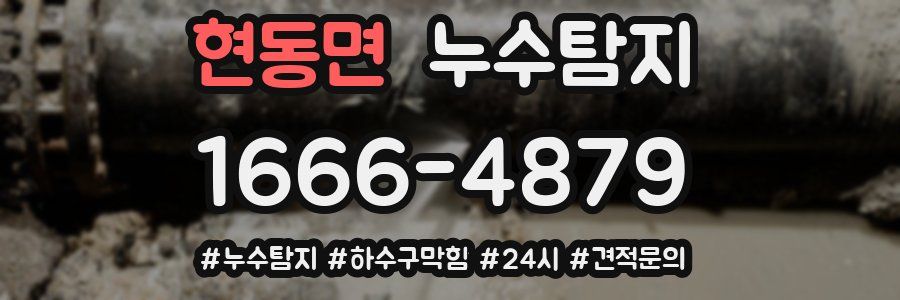 누수닥터 누수탐지