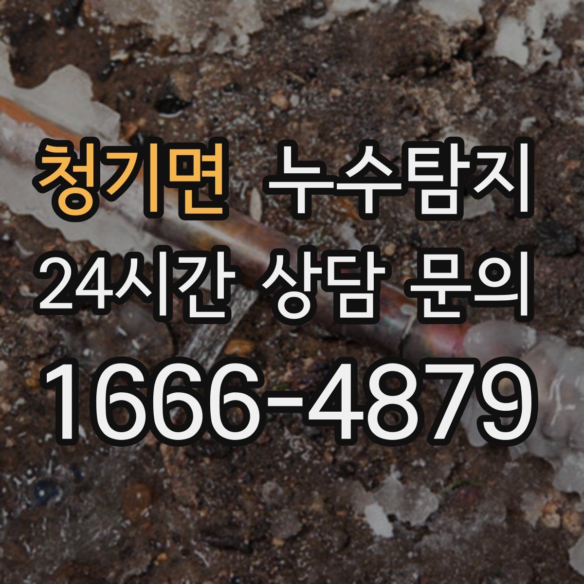 청기면 누수탐지 신속 정확한 서비스를 만나보세요