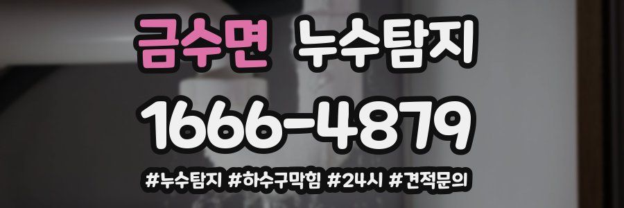 누수닥터 누수탐지