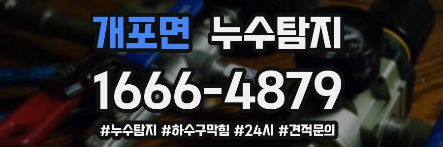 누수닥터 누수탐지