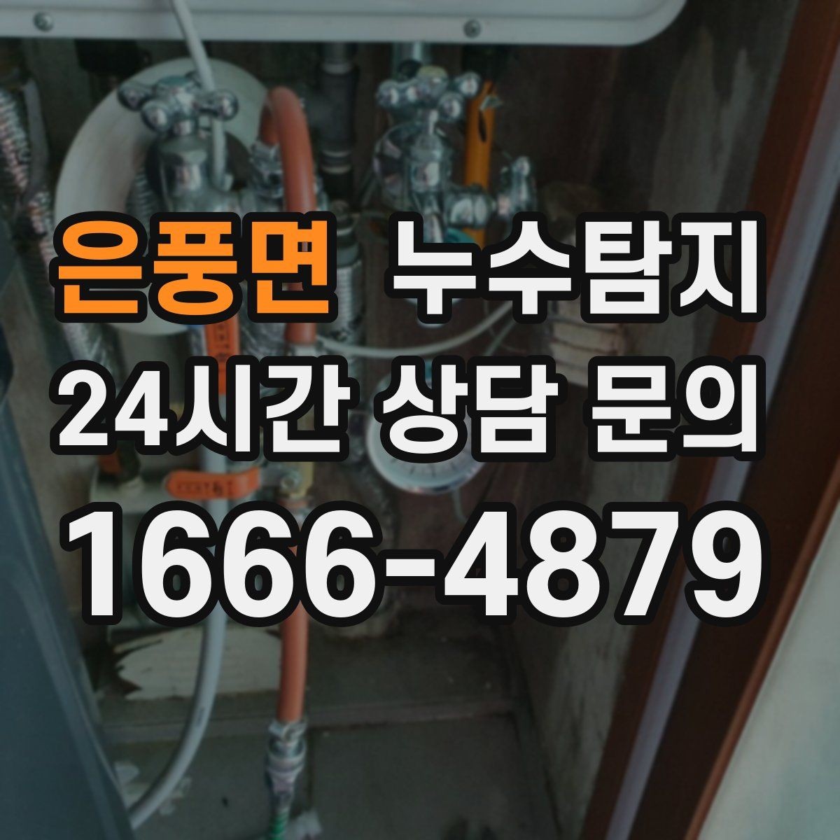 은풍면 누수탐지 현관 타일 습기 해결 과정