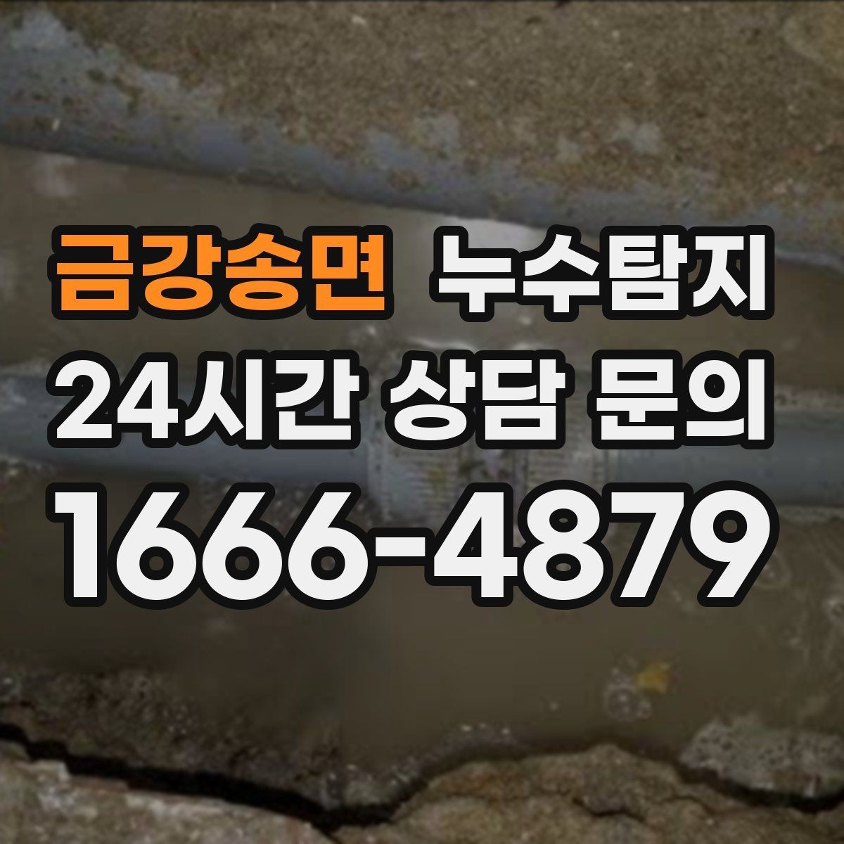 금강송면 누수탐지 사전 점검으로 일정 지킨 이야기