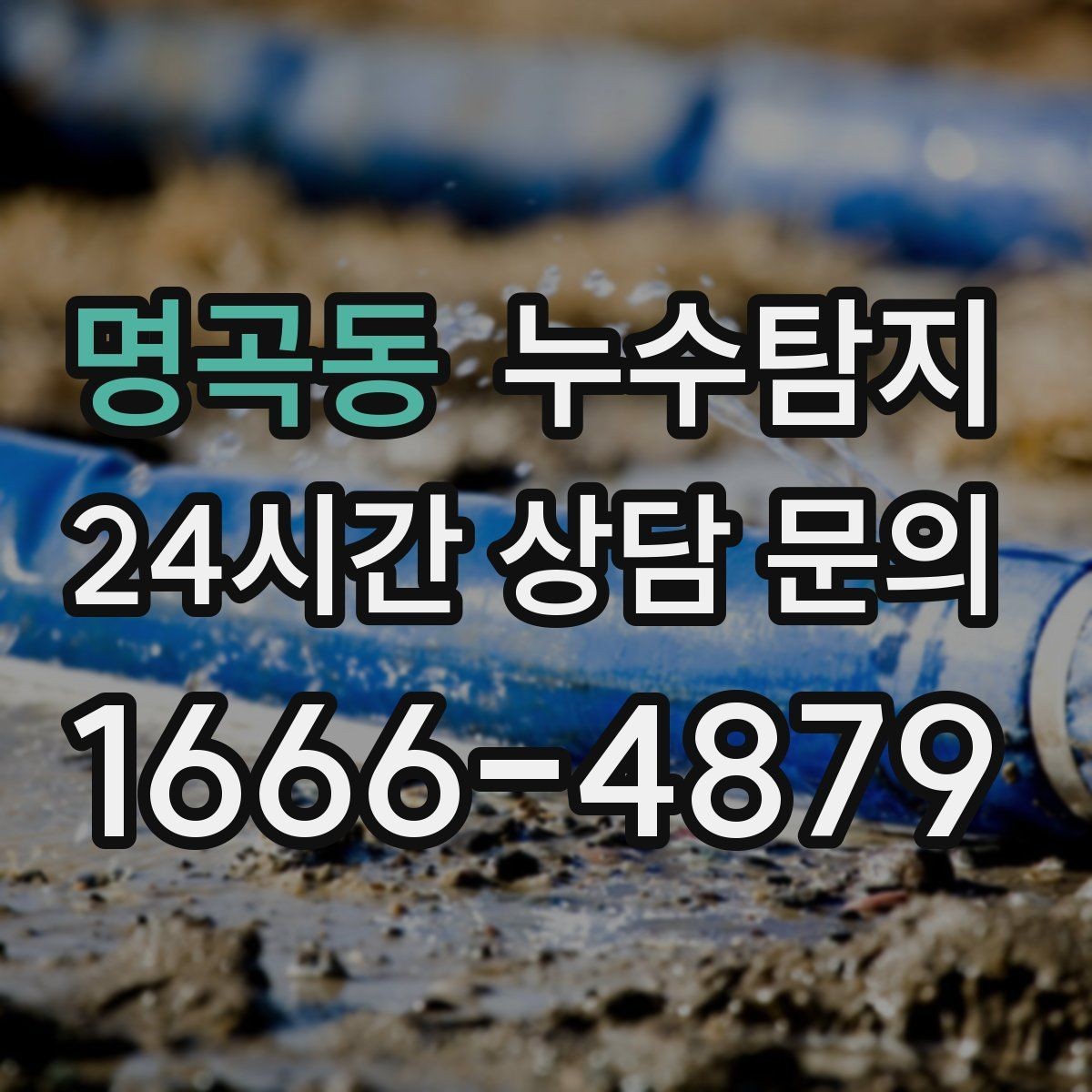 명곡동 누수탐지 벽체 내부 소리로 찾은 단서