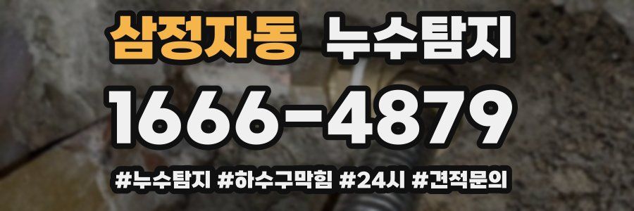 누수닥터 누수탐지