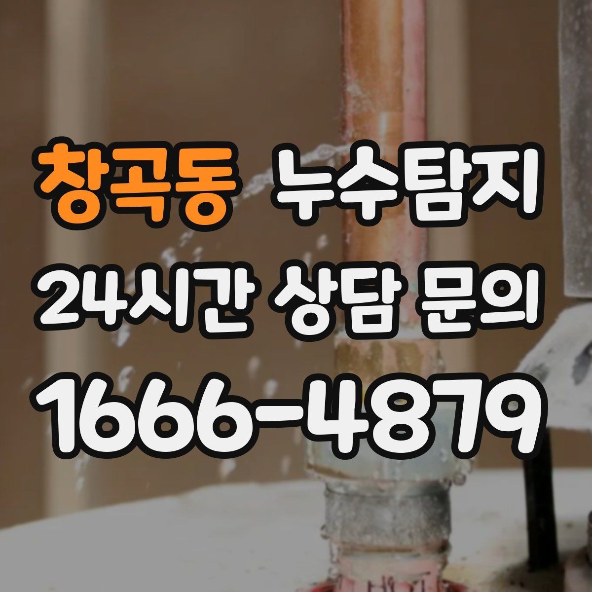 창곡동 누수탐지 내시경으로 본 배관 내부 기록