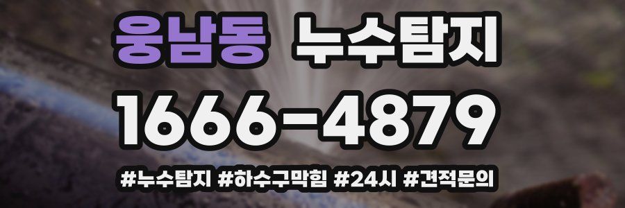 누수닥터 누수탐지