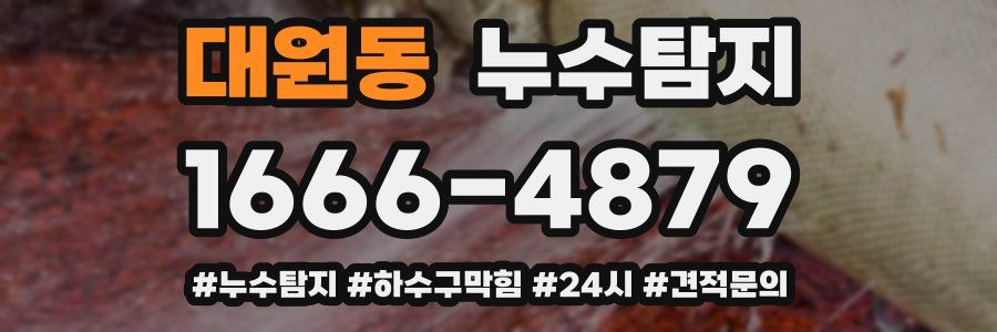 누수닥터 누수탐지