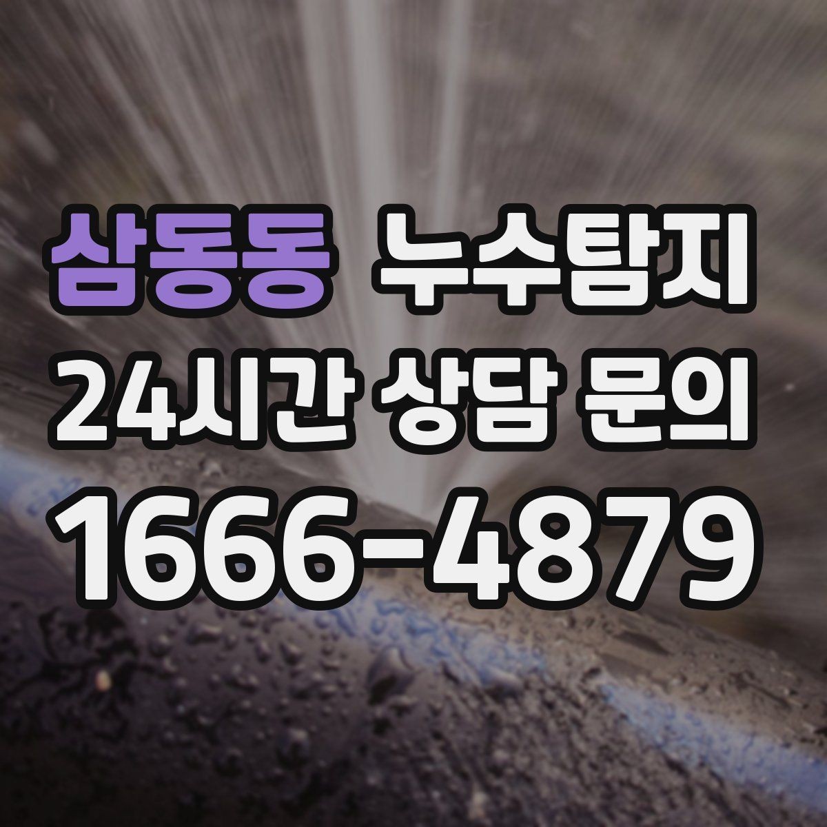 삼동동 누수탐지 보고서 읽는 법 초보 가이드