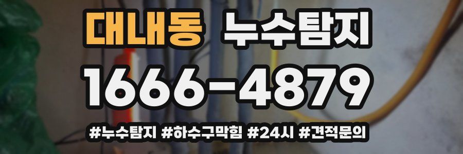 누수닥터 누수탐지