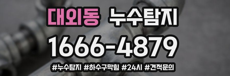 누수닥터 누수탐지