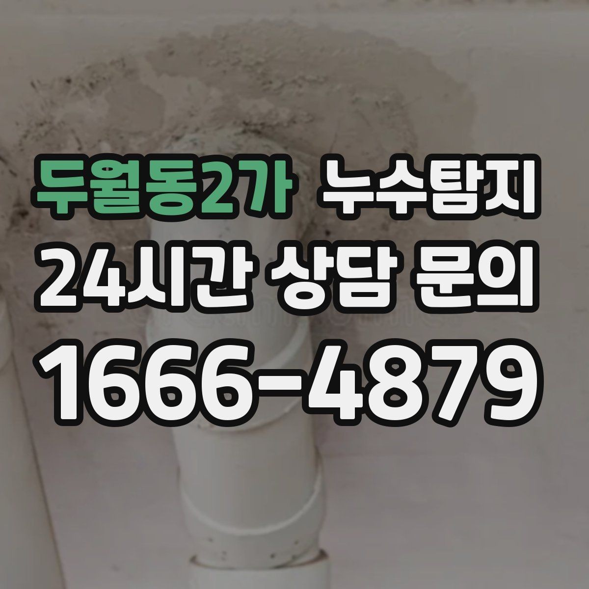 두월동2가 누수탐지 벽지 들뜸 수습과 재발 방지