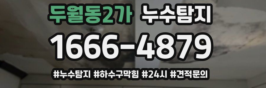 누수닥터 누수탐지
