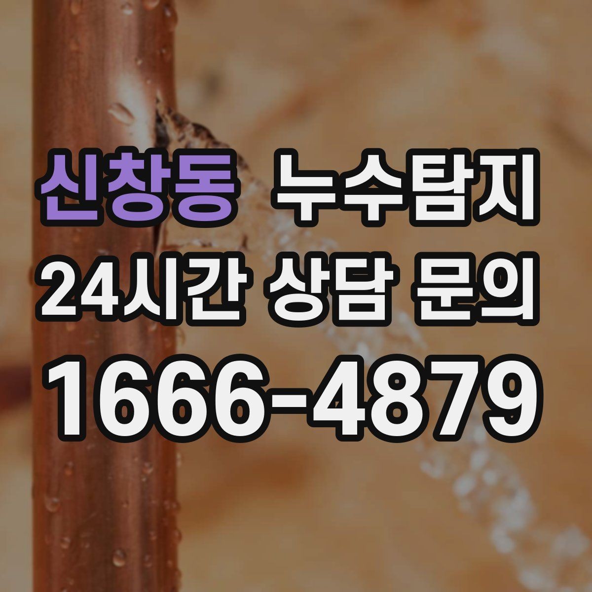 신창동 누수탐지 도어 하부 빗물 유입 차단은