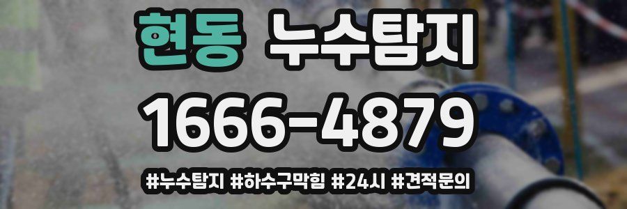 누수닥터 누수탐지