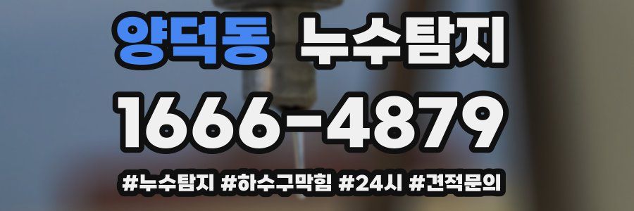 누수닥터 누수탐지